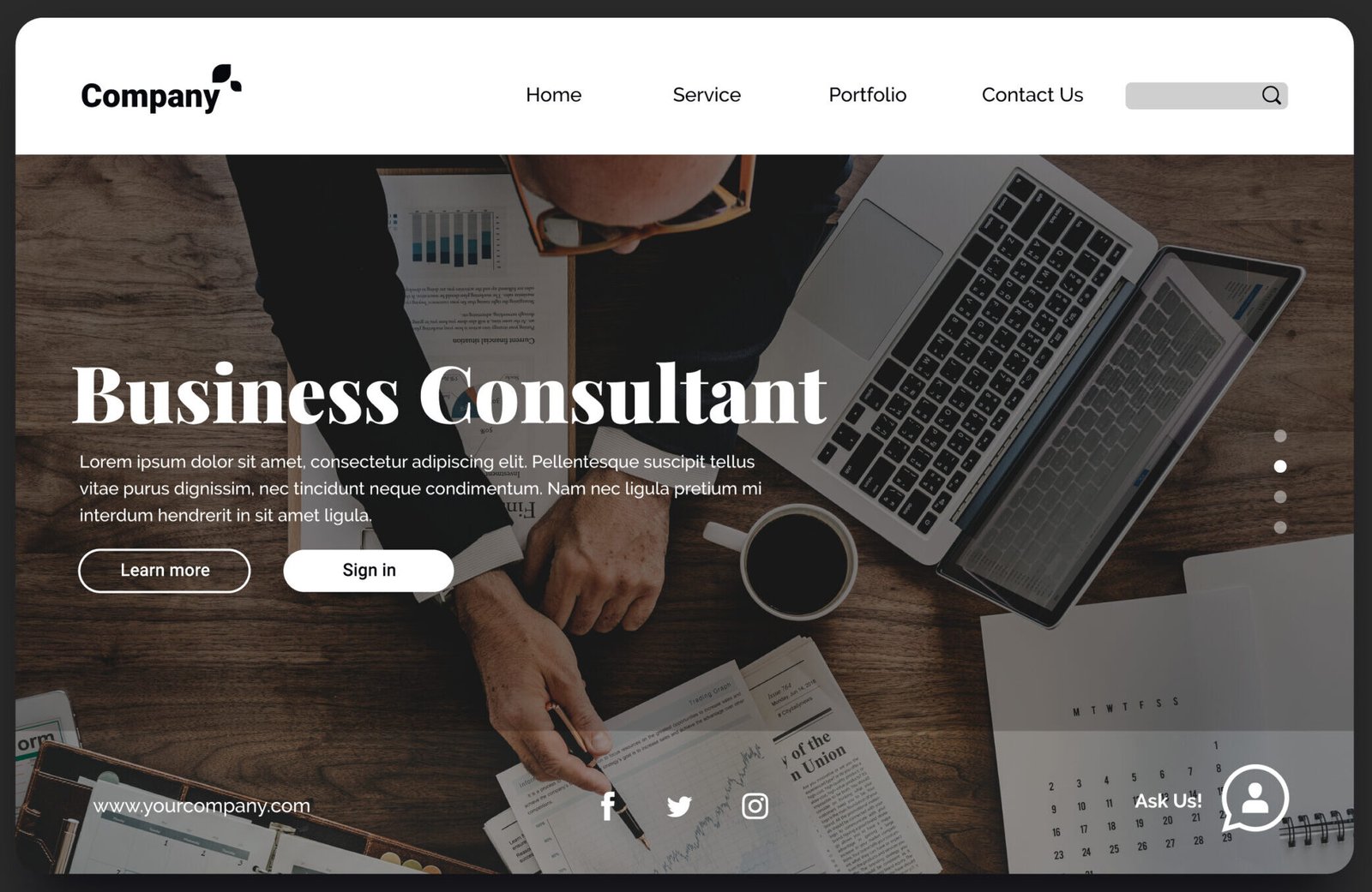 WordPress Business Website