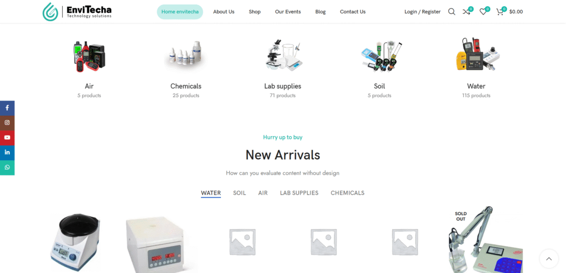 EnviTecha — Environmental Monitoring Solutions