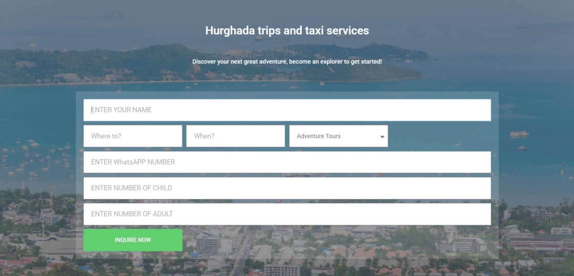 Hurghada A Trips — Sea & Safari Excursions in Hurghada | Web Design by Ahmed Elradwany