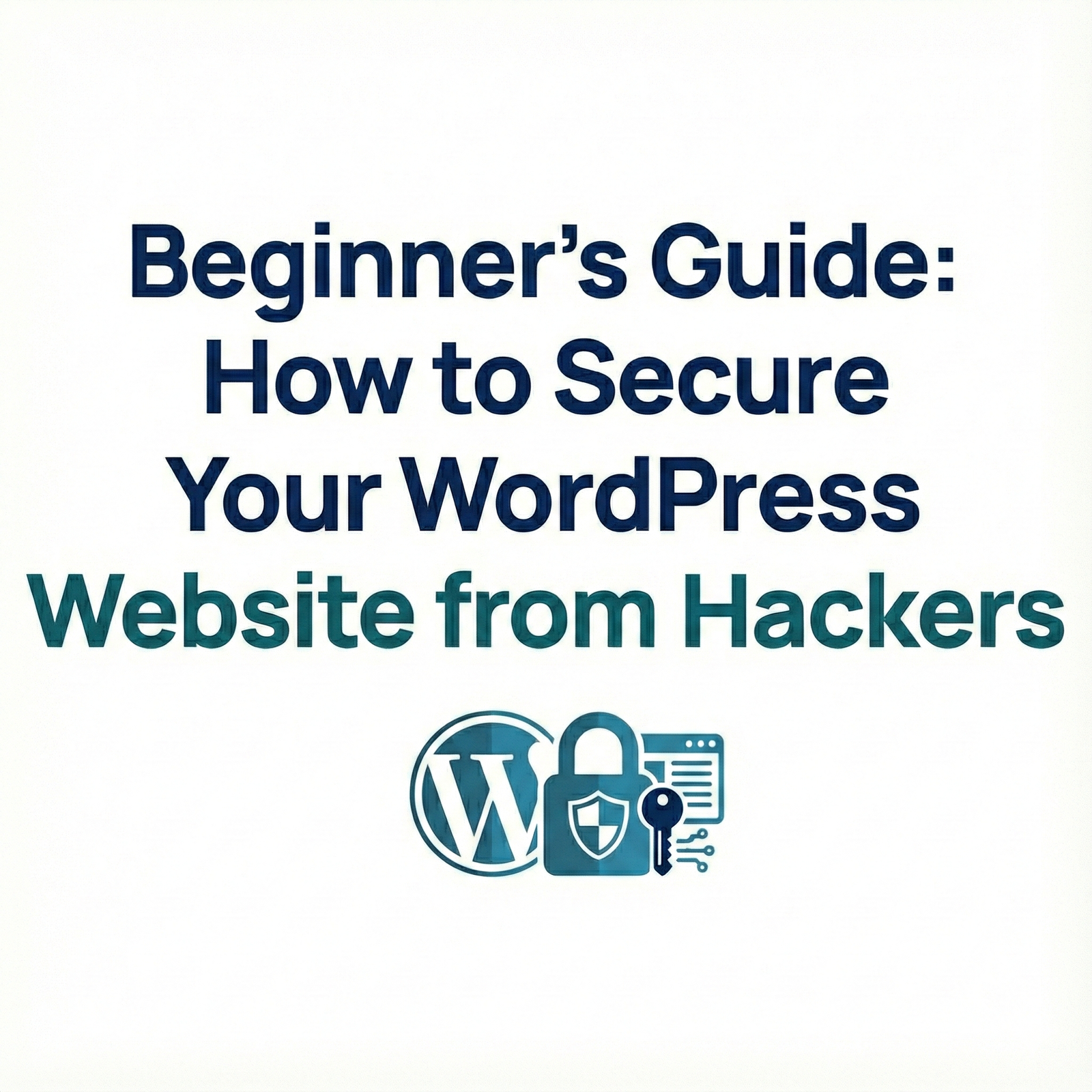 Beginner’s Guide: How to Secure Your WordPress Website from Hackers
